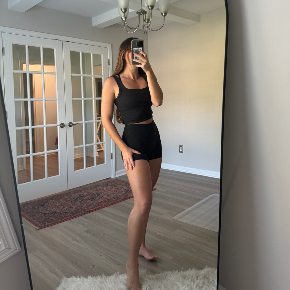 lululemon athletica Black Tank Top
